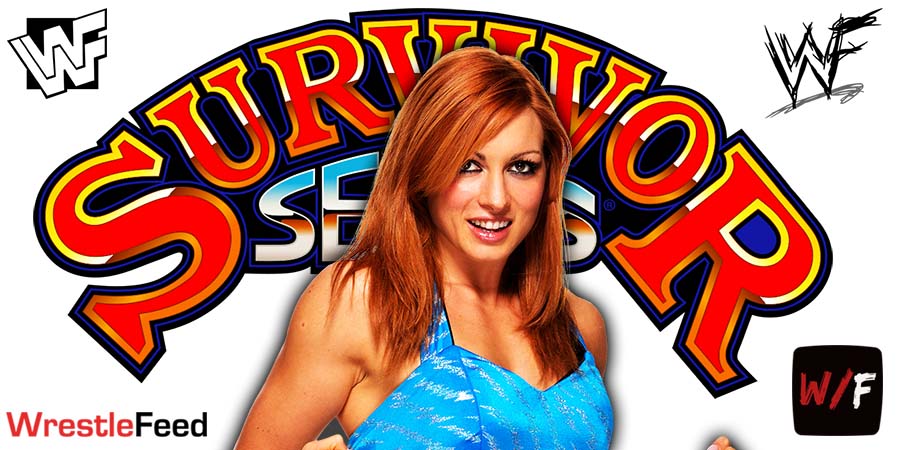 Becky Lynch Victorious At Survivor Series 2021 WrestleFeed App