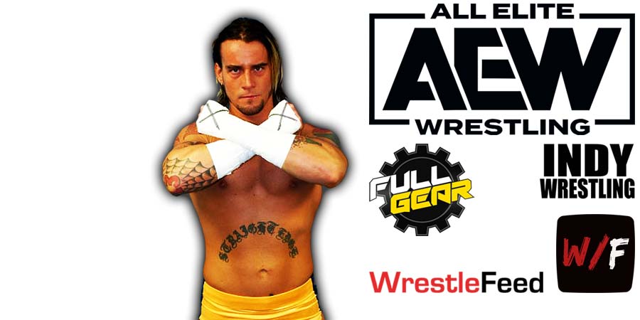 CM Punk Wins Match At AEW Full Gear 2021 WrestleFeed App