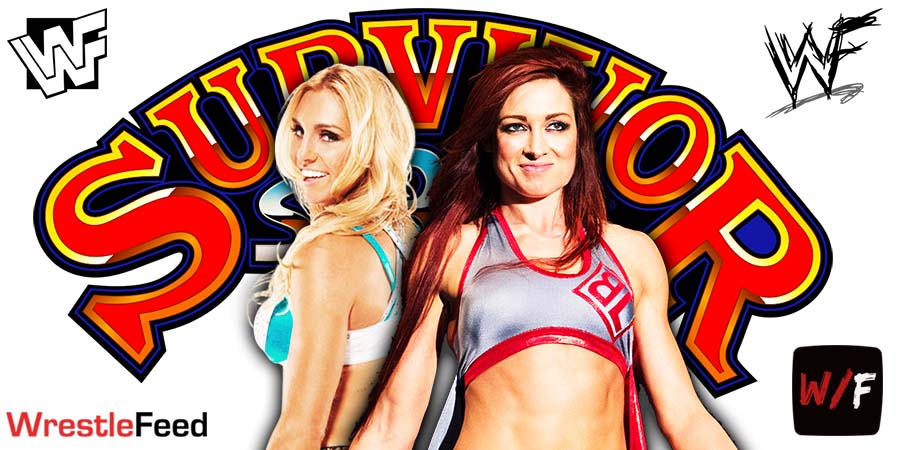 Charlotte Flair vs. Becky Lynch WWE Survivor Series 2021 WrestleFeed App