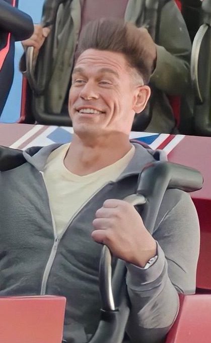 John Cena New Hair Style Experian Roller Coaster Commercial Ad - 1