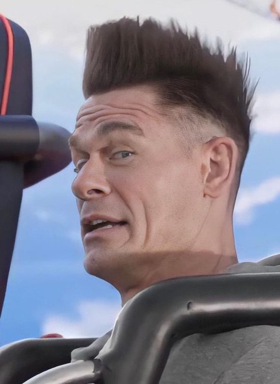 John Cena New Hair Style Experian Roller Coaster Commercial Ad - 2
