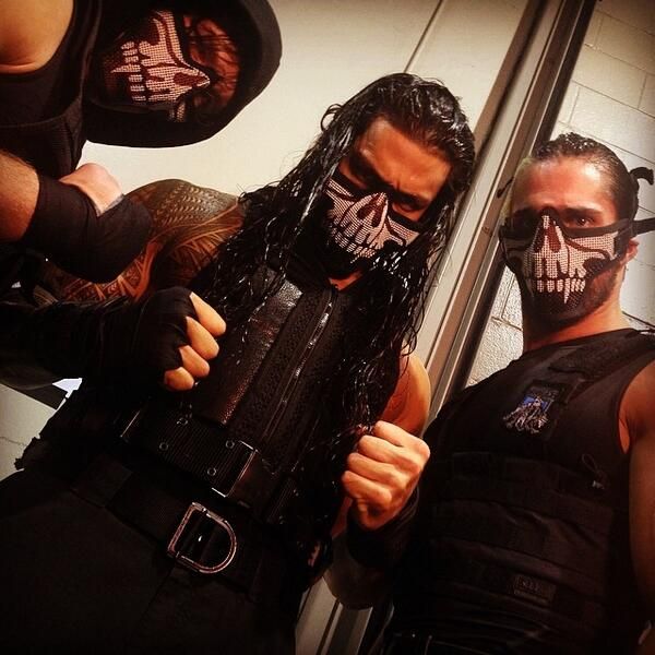 The Shield WWE Face Mask Dean Ambrose Jon Moxley Roman Reigns Seth Rollins