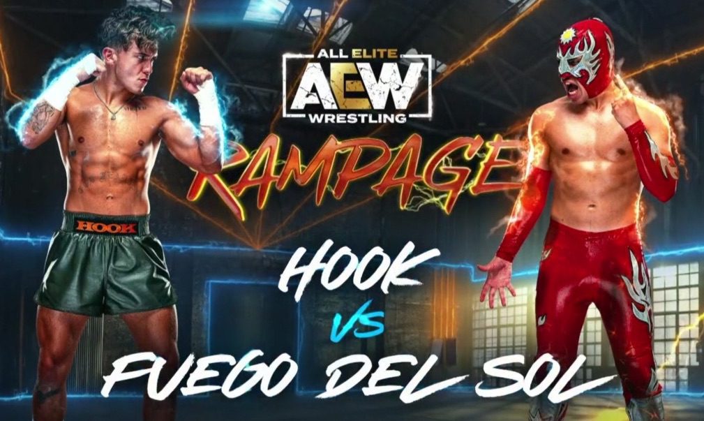 Hook Taz Son vs Fuego Del Sol AEW Rampage