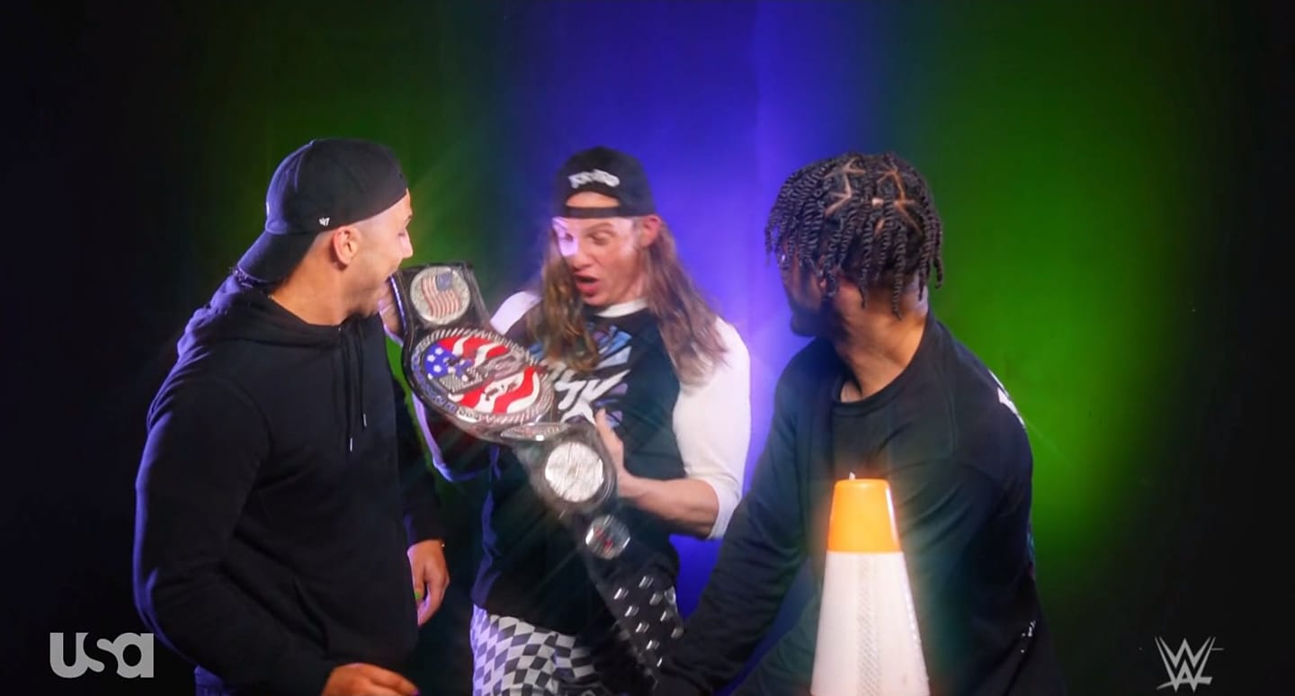MSK Riddle The Shaman John Cena Custom Untied States Championship NXT 2.0