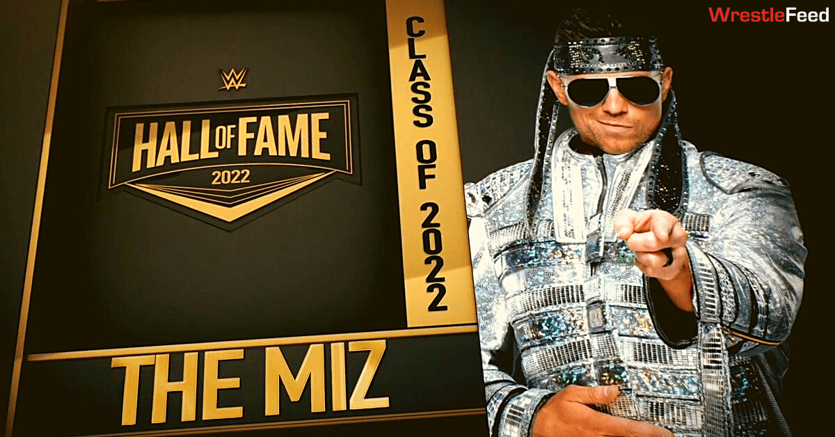 The Miz WWE Hall Of Fame Class Of 2022 Graphic WrestleFeed App