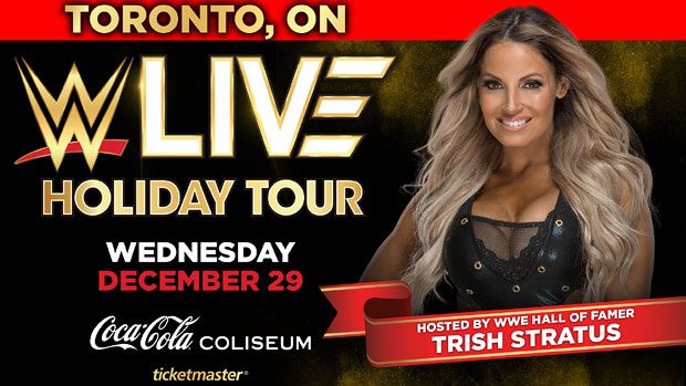 Trish Stratus WWE Live Event Holiday Tour Toronto Ontario Canada December 29 2021
