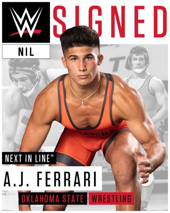 AJ Ferrari WWE NIL Athlete