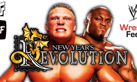 Brock Lesnar Bobby Lashley WWE Day 1 WrestleFeed App
