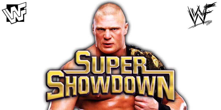 Brock Lesnar Super ShowDown 2021