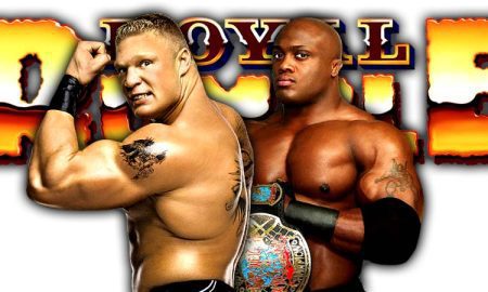 Brock Lesnar vs Bobby Lashley Royal Rumble 2022