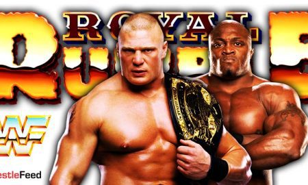 Brock Lesnar vs Bobby Lashley Royal Rumble 2022 WrestleFeed App