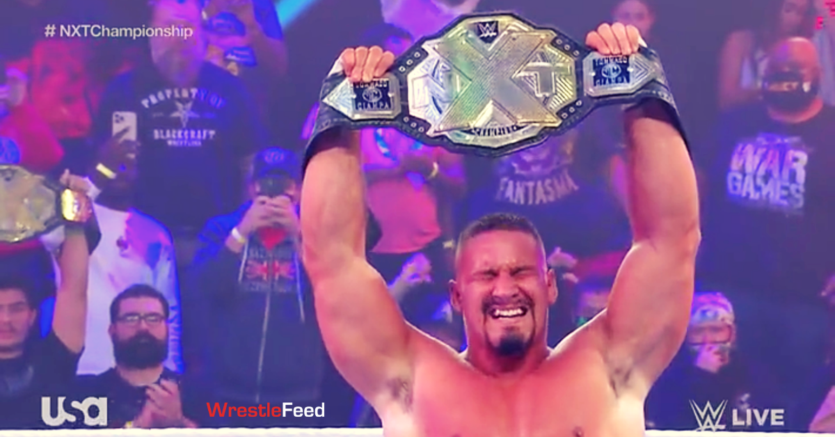 Bron Breakker Wins The NXT Championship WrestleFeed App