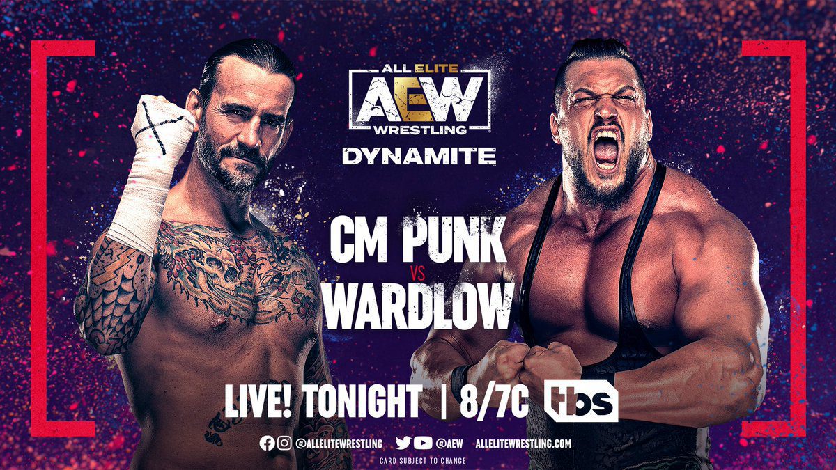 CM Punk vs. Wardlow AEW Dynamite