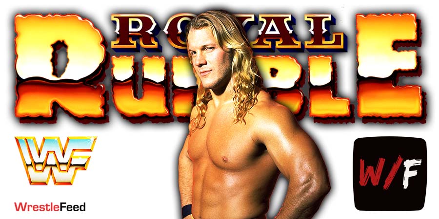 Chris Jericho Royal Rumble 2022 WrestleFeed App