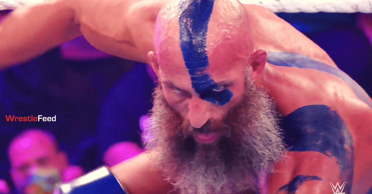 Tommaso Ciampa WWE NXT Halloween Havoc 2021 Look Face Paint Grey White Beard WrestleFeed App
