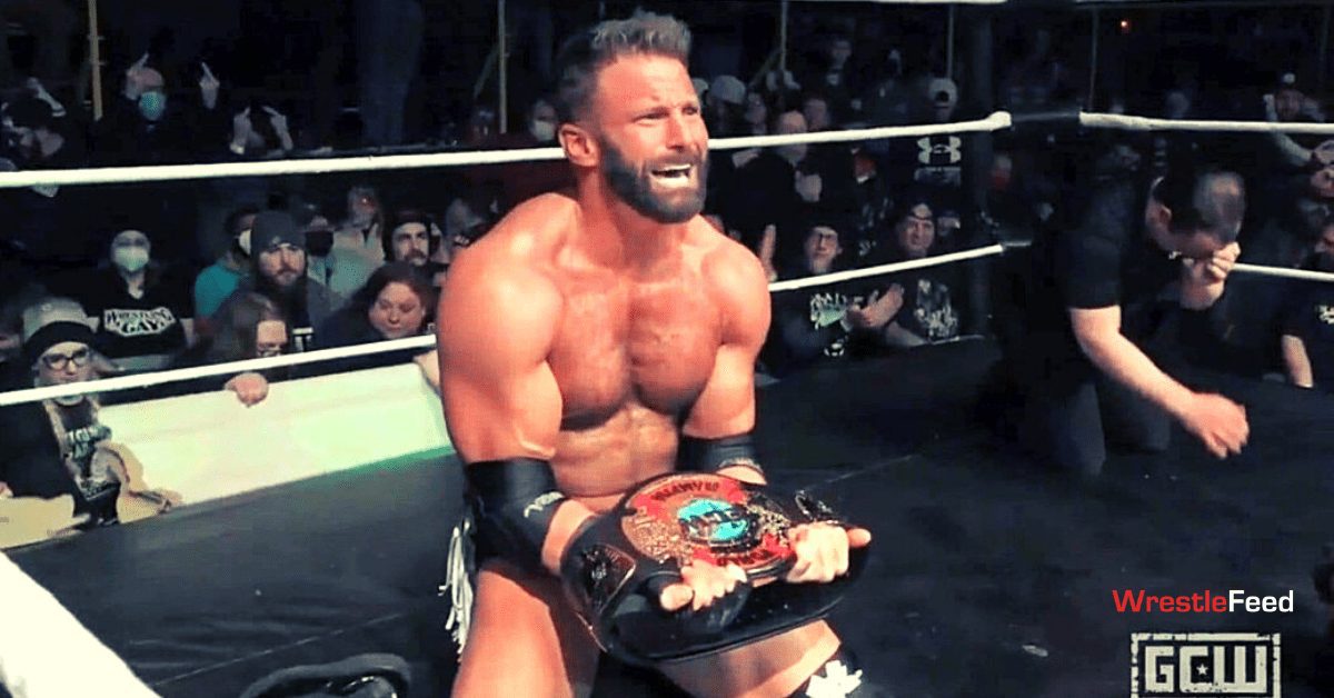 Zack Ryder Matt Cardona Wins ECW World TV Championship In GCW Game Changer Wrestling WrestleFeed App