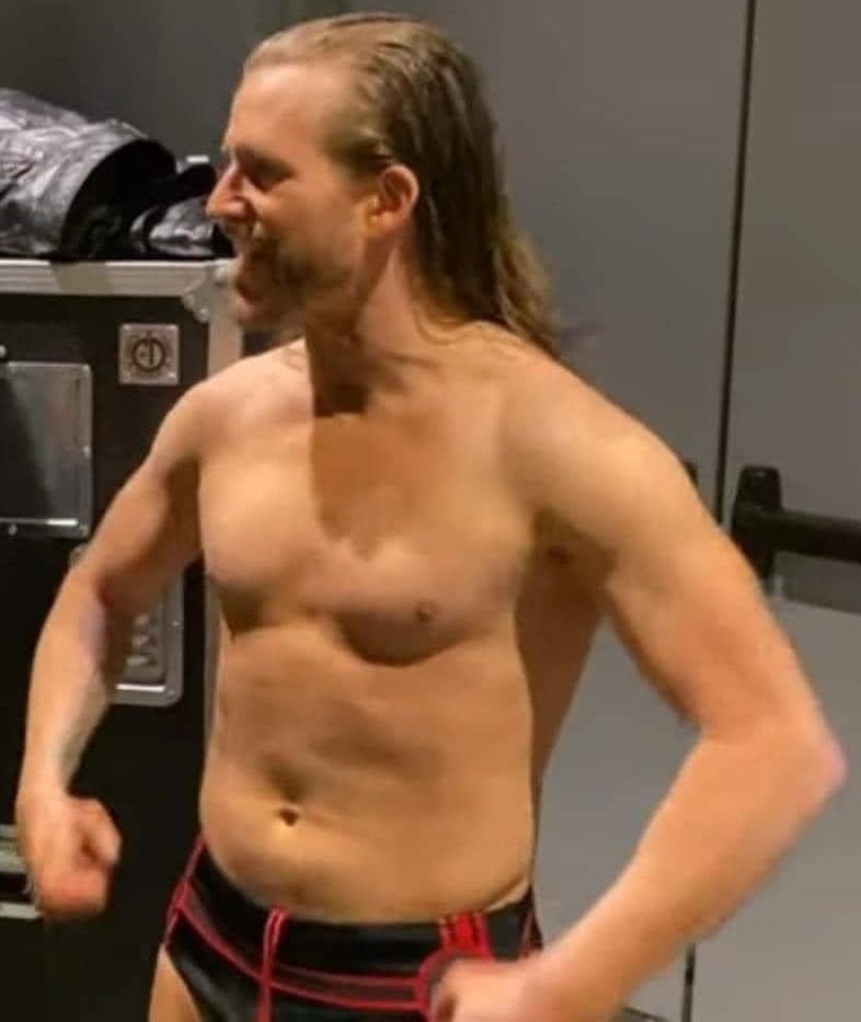Adam Cole Skinny Fat Dad Bod Muscles Physique Body AEW