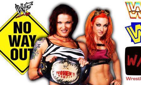 Becky Lynch defeats Lita at WWE Elimination Chamber 2022 WrestleFeed App