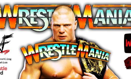Brock Lesnar Champion WrestleMania 38 WrestleFeed App