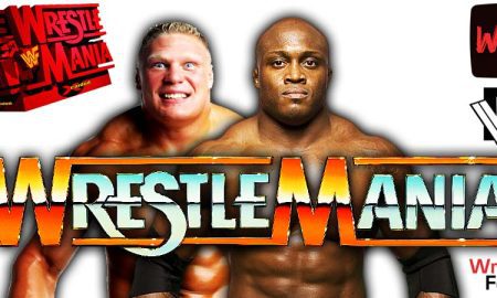 Brock Lesnar vs Bobby Lashley WrestleMania 38 WrestleFeed App