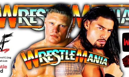 Brock Lesnar vs Roman Reigns Title For Title WrestleMania 38 WrestleFeed App