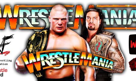 Brock Lesnar vs Roman Reigns Title Unification WrestleMania 38 WrestleFeed App