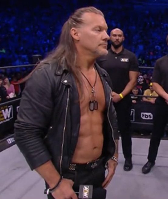 Chris Jericho Abs Muscles AEW Dynamite February 2022