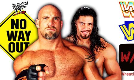 Goldberg vs Roman Reigns Elimination Chamber 2022 WrestleFeed App