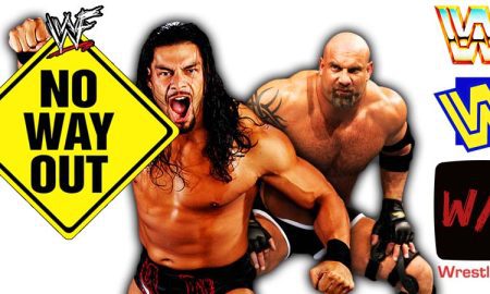 Goldberg vs Roman Reigns WWE Elimination Chamber 2022 WrestleFeed App