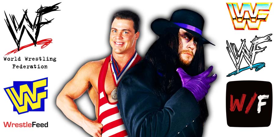 Kurt Angle Undertaker Article Pic WrestleFeed App