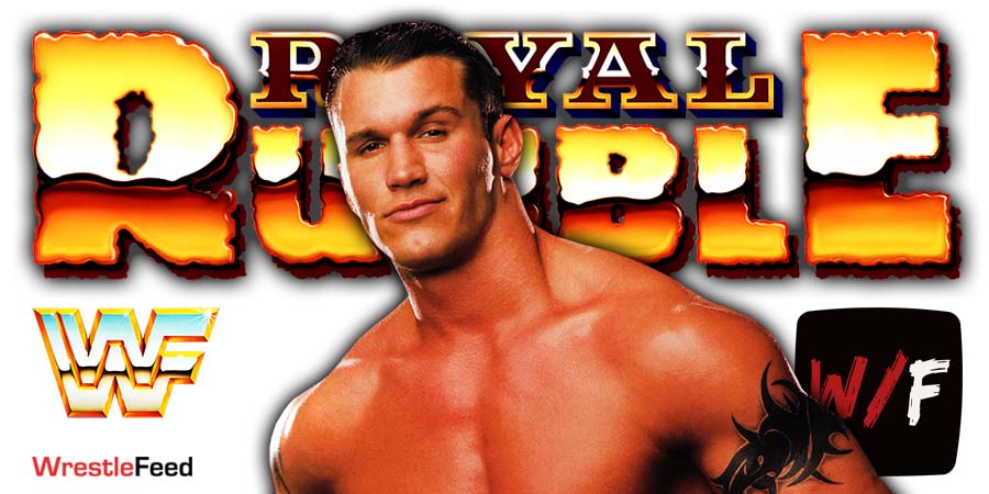 Randy Orton WWE Royal Rumble 2022 WrestleFeed App