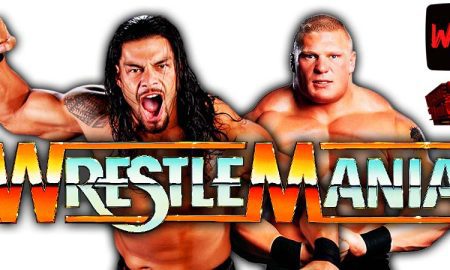 Roman Reigns vs Brock Lesnar WWE WrestleMania 38 WrestleFeed App