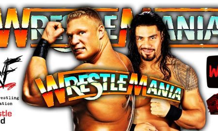 Roman Reigns vs Brock Lesnar WrestleMania 38 1 WrestleFeed App