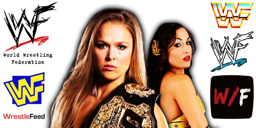 Ronda Rousey & Nikki Bella Article Pic WrestleFeed App