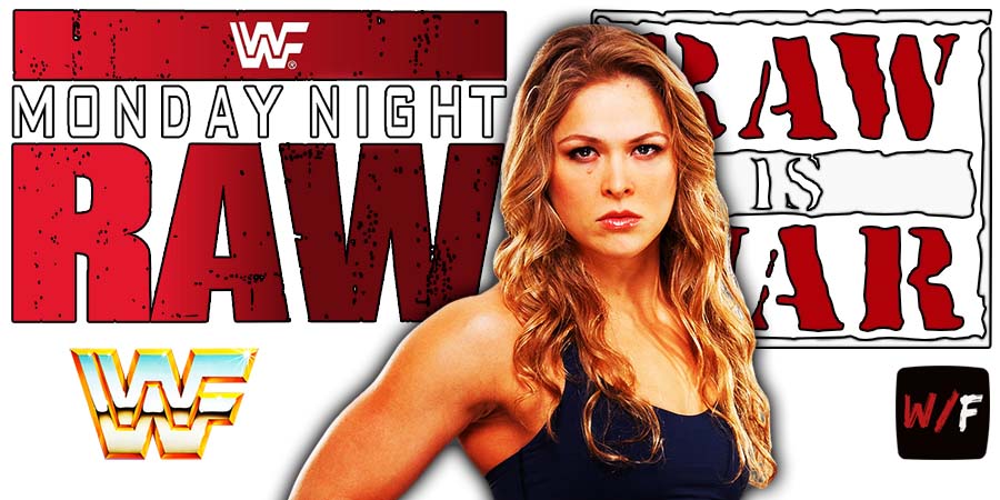 Ronda Rousey RAW Article Pic 3 WrestleFeed App