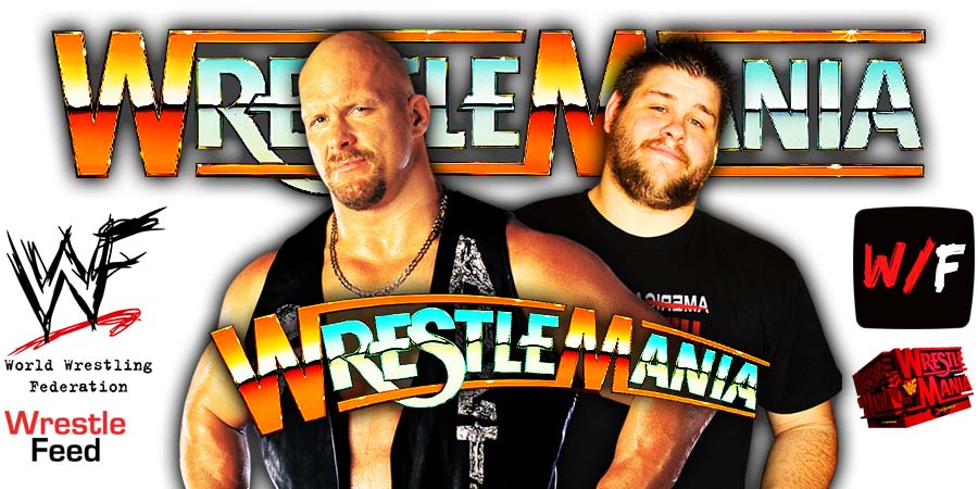 Stone Cold Steve Austin vs Kevin Owens WWE WrestleMania 38 PPV Match WrestleFeed App