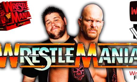 Stone Cold Steve Austin vs Kevin Owens WWE WrestleMania 38 PPV WrestleFeed App