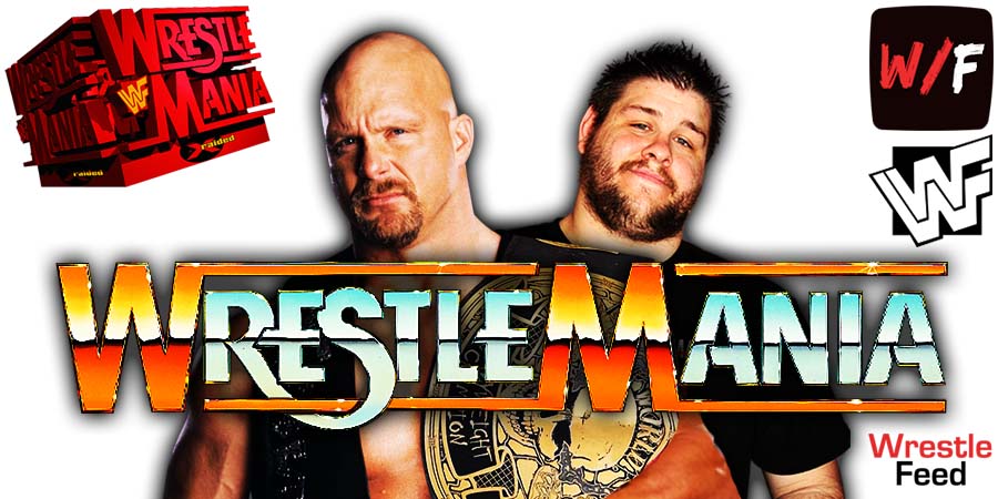 Stone Cold Steve Austin vs Kevin Owens WWE WrestleMania 38 WrestleFeed App