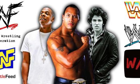 The Rock Dwayne Johnson & Jay-Z & Bruce Springsteen Article WrestleFeed App