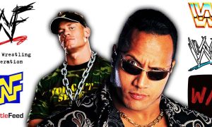 The Rock & John Cena Article Pic WrestleFeed App