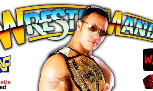 The Rock WrestleMania 38 WrestleFeed App