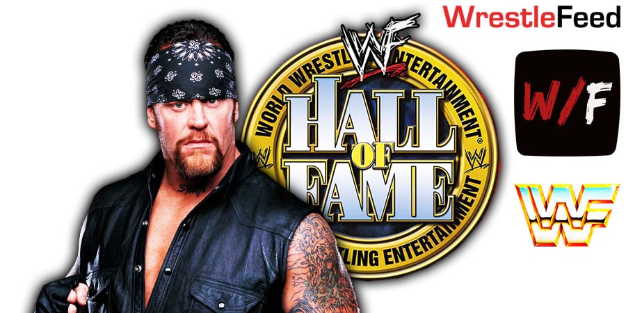 The Undertaker WWE Hall Of Fame 2022 Class WrestleFeed App