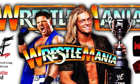 AJ Styles vs Edge WWE WrestleMania 38 WrestleFeed App