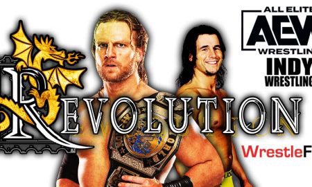 Adam Page defeats Adam Cole AEW Revolution 2022 WrestleFeed App