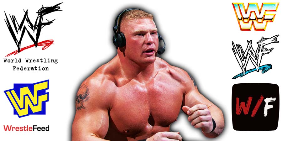 Brock Lesnar Commentator Article Pic WrestleFeed App