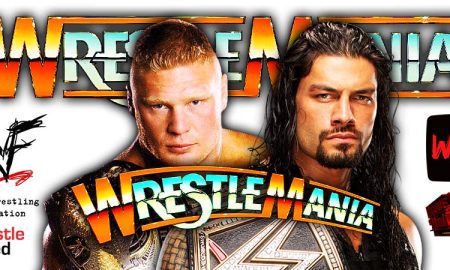 Brock Lesnar Roman Reigns Title Unification Bout WrestleMania 38 WrestleFeed App
