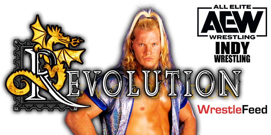 Chris Jericho Loses At AEW Revolution 2022 WrestleFeed App