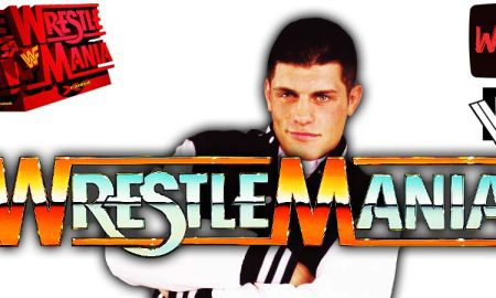 Cody Rhodes WWE WrestleMania 38 Match WrestleFeed App