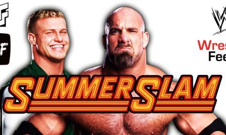 Dolph Ziggler vs Goldberg SummerSlam 2019 WWE PPV WrestleFeed App