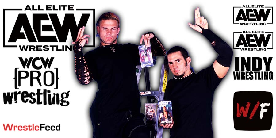 Hardy Boyz Matt Hardy Jeff Hardy AEW Article Pic 4 WrestleFeed App